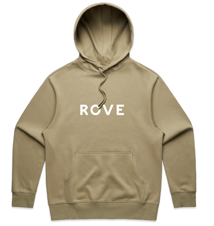 Rove hoodie colour and fit detail