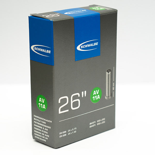 Schwalbe 25 inch 559 tube size specifications and valve detail