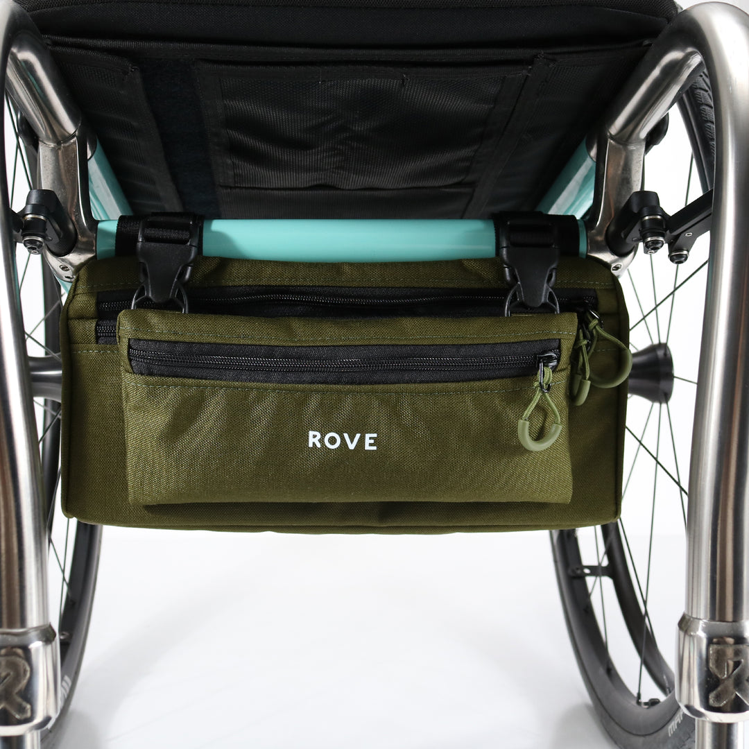 Rove x Skingrowsback bag internal compartments layout
