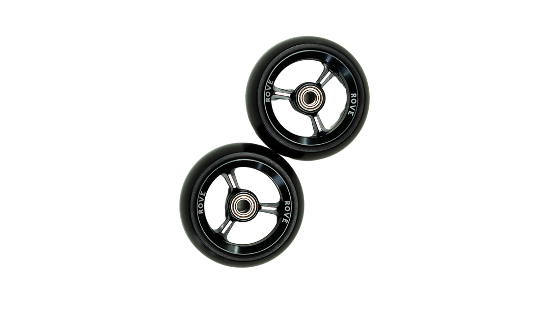 Rove 3 inch castor wheel close-up detail
